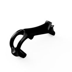 SXQ5_Race_Pod_RmicroAxii_-_Black_Front.jpg Archivo 3D gratis SXQ5 Pod (AXii y Runcam Micro)・Plan de la impresora 3D para descargar
