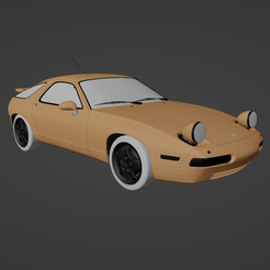 1.png STL file Porsche 928 GTS 1993・Model to download and 3D print