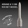 main.png ESA Ariane 6 (1:100) Rocket model