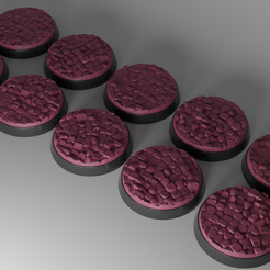 32mm-overview.png 10x 32mm base with cobblestone ground
