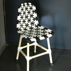 IMG_0778.JPG STL-Datei Puzzle chair kostenlos herunterladen • Design für 3D-Drucker, NacAlain