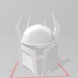Helmet front.jpg Gar Saxon Helmet - Mandalorian Clone Wars Season 7 - Star Wars Cosplay