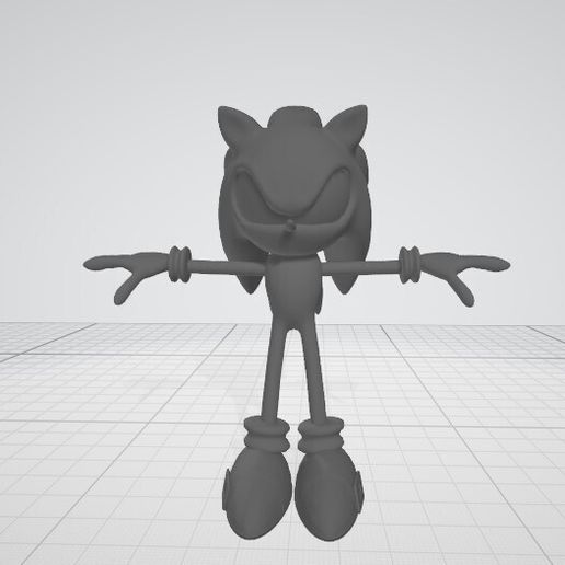 Modelo Sonic 3D 3D model