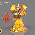 ragnaros-fire-render.509.jpg Archivo 3D Lámpara del Señor del Fuego - Ragnaros・Design para impresora 3D para descargar