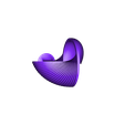 InfinityShell_V1.stl STL-Datei Infinity Shell・Design zum Herunterladen und 3D-Drucken