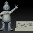 gfhjhj.jpg MLB - Cleveland Guardians baseball Mascot statue - 3d Print
