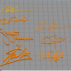 Signature best 3D printing models・63 designs to download・Cults