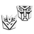 image.jpg Autobot and Decepticons car emblem from Transformers