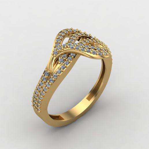 WOMEN RING - 3DM RENDER DETAIL 3D PRINT MODEL - 3D model