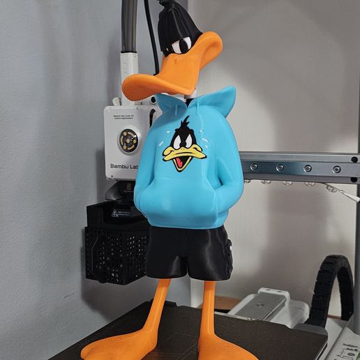 3D printing Daffy Duck Chillin Multi- Color • made with Bambulab a1 mini with AMS・Cults