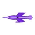 1_72_complete.stl 1/72 Scale X-4 Ruhrstahl Air to Air Missile