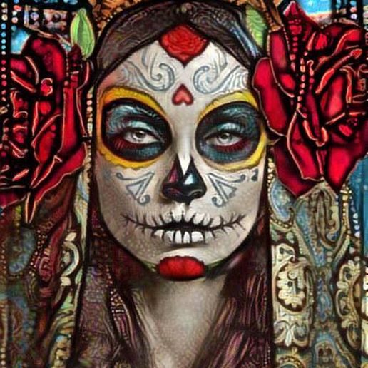 Day of the dead 3D model