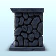 23.jpg Stone fireplace 3 - Hobbit Dark Age Medieval terrain
