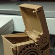 CAJA DE RESORTES DE IMPRESIÓN EN EL LUGAR