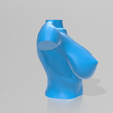 07.png STL file Bust Big tits・3D printing template to download