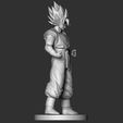 Right_bw.jpg Super Saiyan Goku