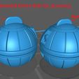 7ac3561d-c9a0-4dcb-aa2e-b6cb6c0c322f.jpg KOTOR Old Republic G20 Glop grenade model for custom figures and cosplay at 1:12 scale, 1:6 scale and 1:1 scale