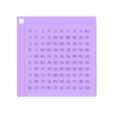 base.stl Pythagorean Table