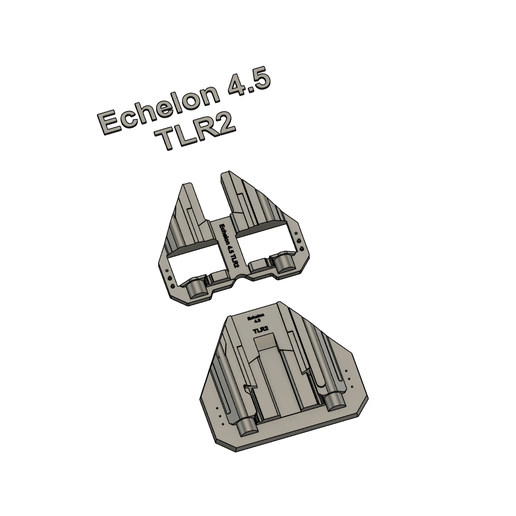 Springfield Echelon 4.5 TLR2 Split Holster Mold