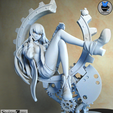 small.png Makise Kurisu- Steins-Gate Anime Figurine for 3D Printing