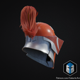 Medieval-Captain-Vaughn-Rear-Perspective-2.png Bartok Medieval Captain Vaughn Helmet - 3D Print Files