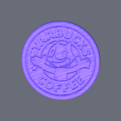 felix.png Archivo STL gratis Drinkcoaster Starbucks: "Félix el gato・Objeto imprimible en 3D para descargar