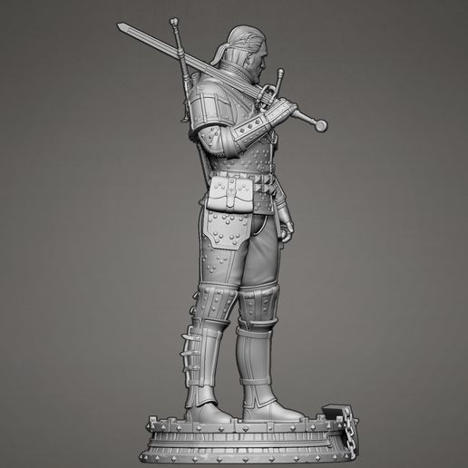 witcher-3d-print-stl-model-fdm-pla-sls-3dprinting-28.jpg Geralt Witcher 2 MODELS 1 PRICE