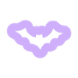 bat 1 cutter (25 mm).stl 14 Total Halloween Ghost and Bat Polymer Clay Cutters for Jewelry and Crafts, Imprint