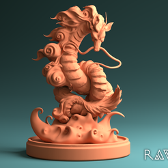 3.png Fichier 3D Le modèle d'impression 3D du dragon Haku a été emporté par l'esprit.・Design pour imprimante 3D à télécharger, RavenEye