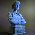 re1.jpg Archivo STL MIÉRCOLES addams, merlina・Design para impresora 3D para descargar