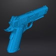 3.png Bul Armory 1911 EDC 4.25 Real size 3d scan
