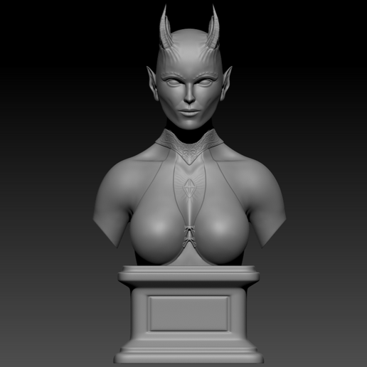Front_1.png Demon Girl Bust