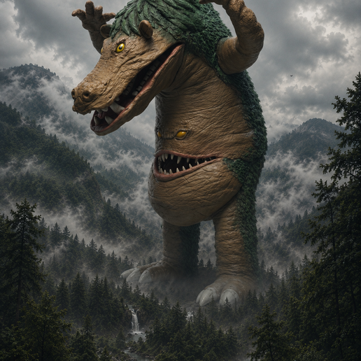 Kabagon  Spectreman Kaiju Fanart