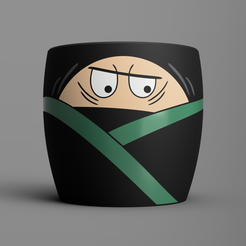 front.png Free 3MF file Ninja Pot 03・Template to download and 3D print, Wilko