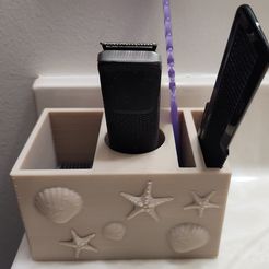 20230817_204323.jpg STL-Datei Kamm und Bräutigam Organizer・Vorlage für 3D-Druck zum herunterladen