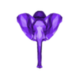 Lowpoly_Elefant_Head.stl Troféus de animais com pouco polígono