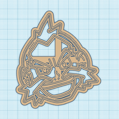 Screenshot-155.png STL-Datei Pokemon: Chuck Keksausstecher・3D-druckbare Vorlage zum herunterladen