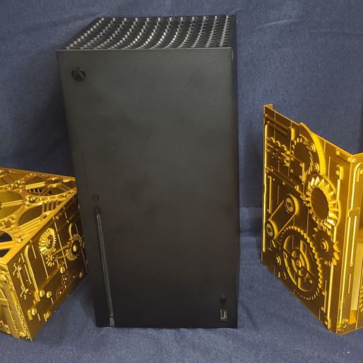 20240427_133855.jpg Steampunk XBox Series X Console Shell