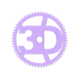 tandwiel_3D.stl 3D-lab logo
