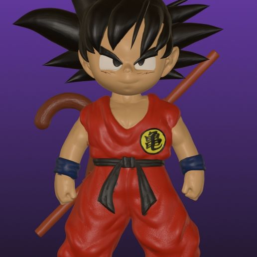 dbz niño goku