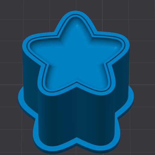 Ejetor de brigadeiro — Estrela 3D (Star)