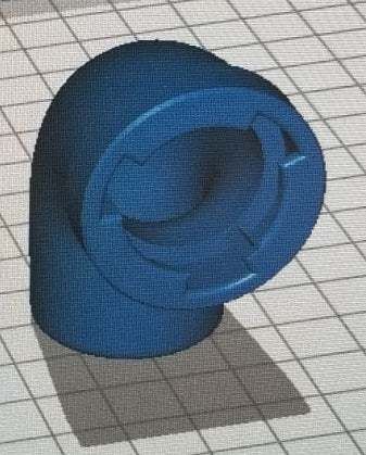 OIED8352.JPG Adaptador de filtro de respiración para el respirador reutilizable 3M