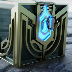 displacement.469.png OBJ file Chest League of legends・3D printable model to download
