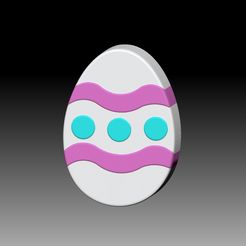 Eggs_5.jpg STL file EASTER EGG 5 SOLID SHAMPOO AND MOLD FOR SOAP PUMP・3D printing idea to download