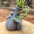 IMG_20210119_155230.jpg Vase and hand criative - plant vase 3D print model