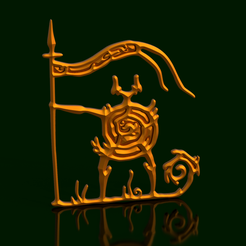 AVIII-Flag.png Sculpture - Loki - Flag and Whirlpool - Mischief and Mystery