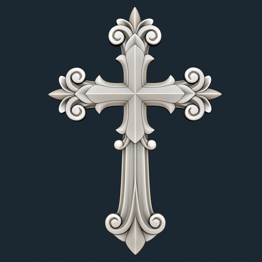 STL file Cross 3 - 3D STL File For CNC and 3D Printer ・3D printer ...