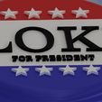 lokiforpresident1.2.jpg Loki for president - Loki tv series button