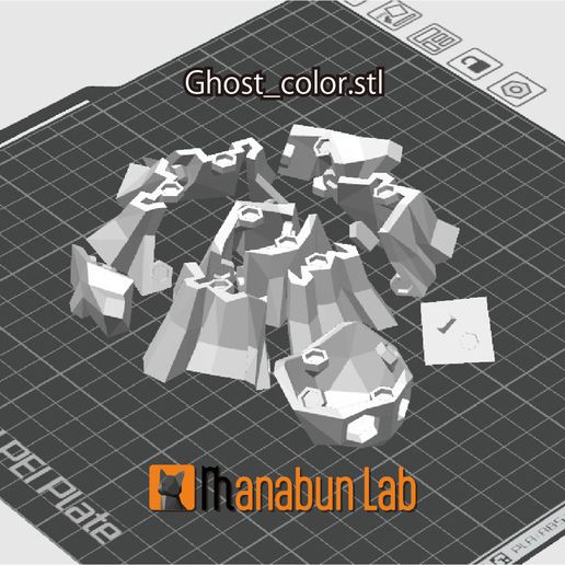 A_Low_Poly_Ghost_puzzle_Halloween.jpg 👻Low Poly Ghost Puzzle 🎃Halloween