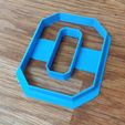 Varsity-O.jpg Archivo STL Varsity Style Letter O Cookie Cutter・Plan de impresión en 3D para descargar